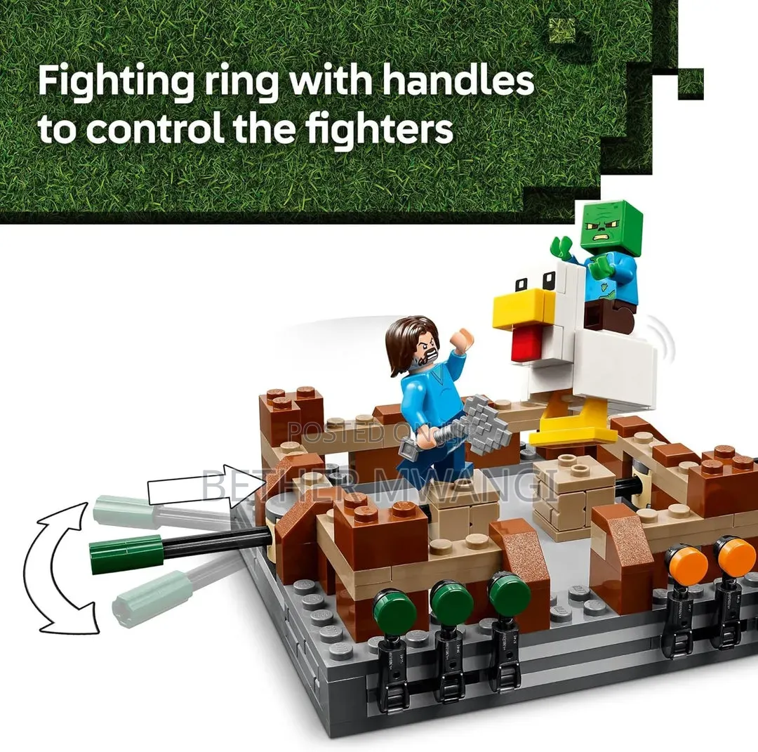 Minecraft Woodland Mansion Fighting Ring