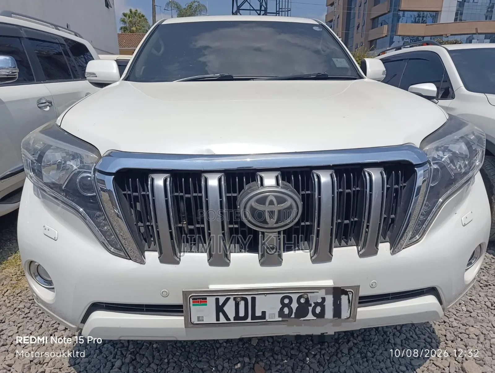 Toyota Land Cruiser Prado 2016 White