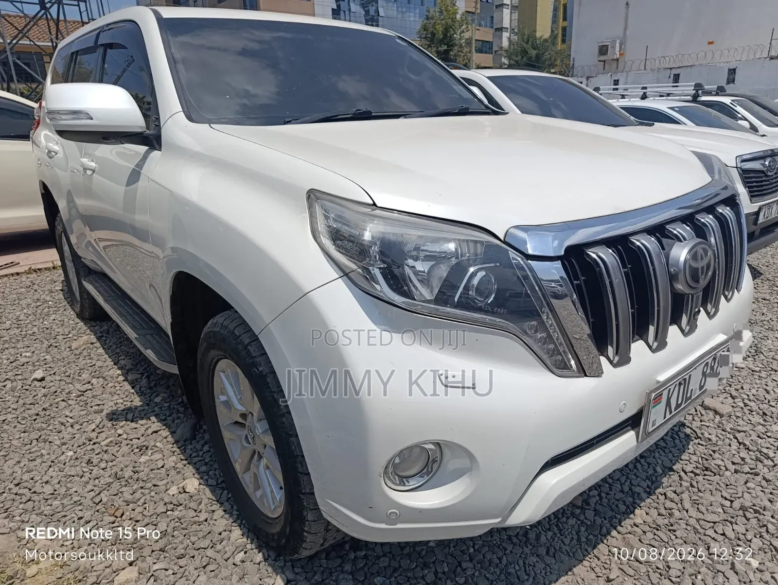 Toyota Land Cruiser Prado 2016 White