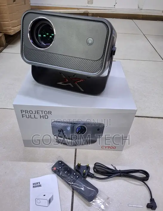CY 900 Portable Smart Projector With WiFi Bluetooth HDMI