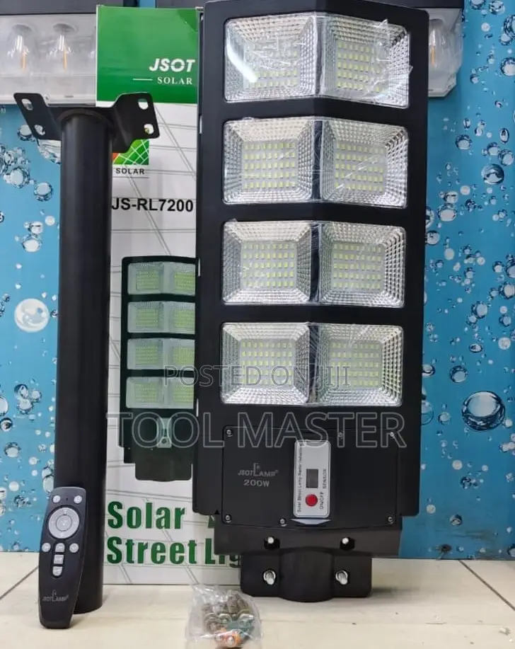 JSOT Double-Sided 200W Solar Street Light