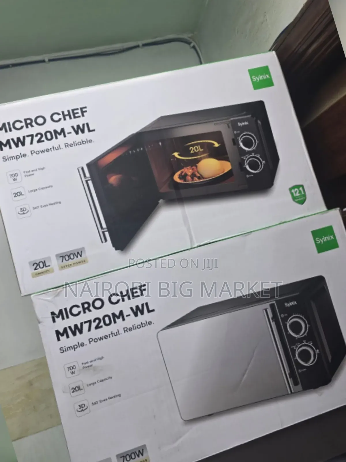 Syinix Manual Microwave 20l Mw720m-Wl