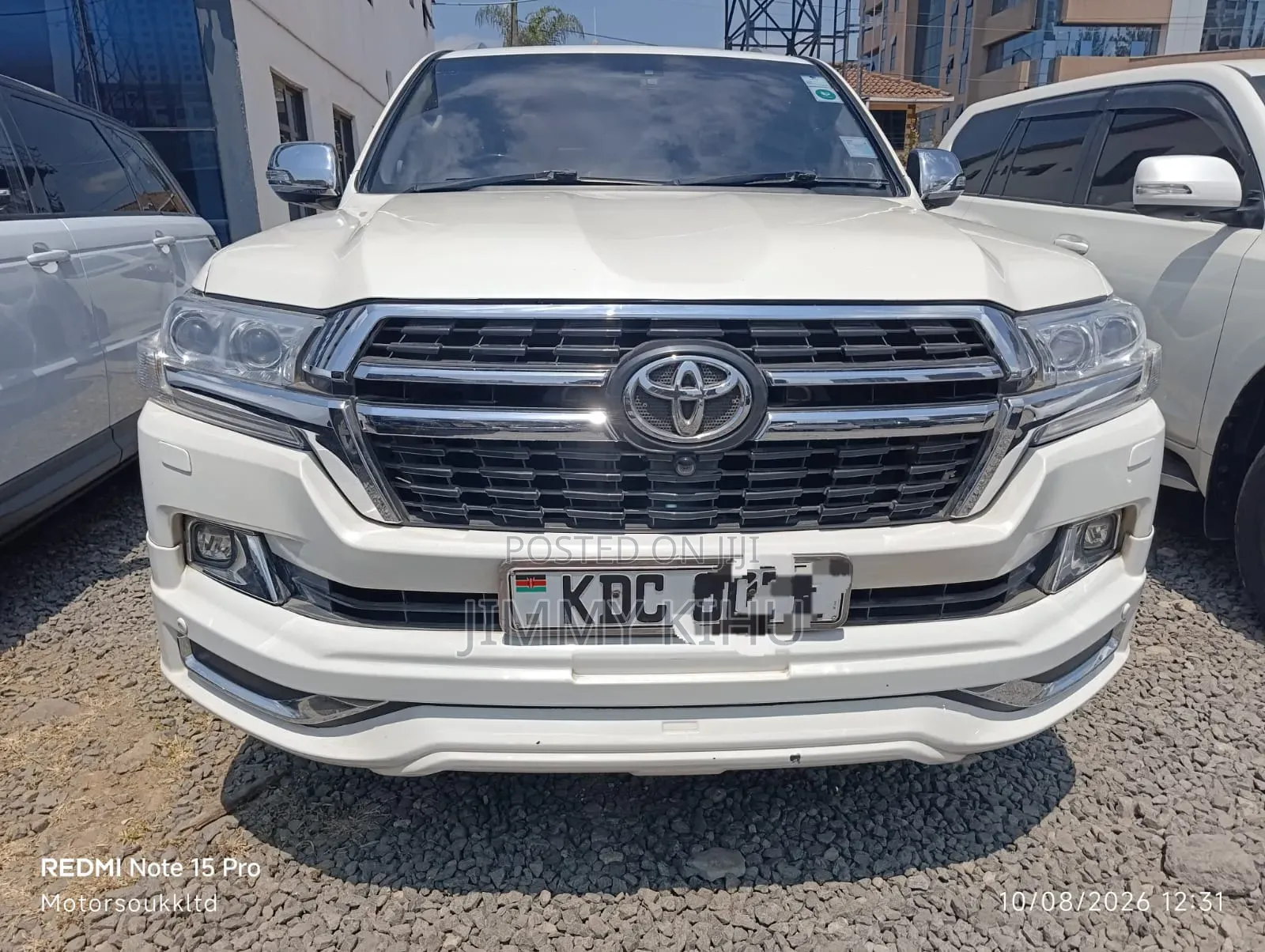Toyota Land Cruiser 2015 White