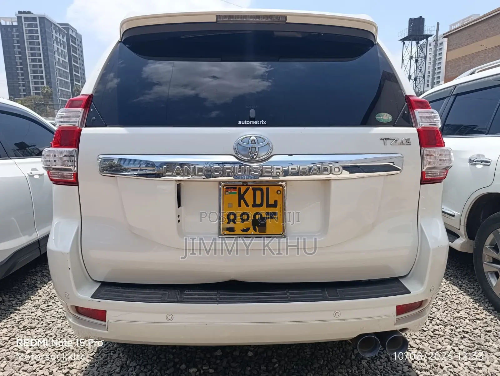 Toyota Land Cruiser 2015 White