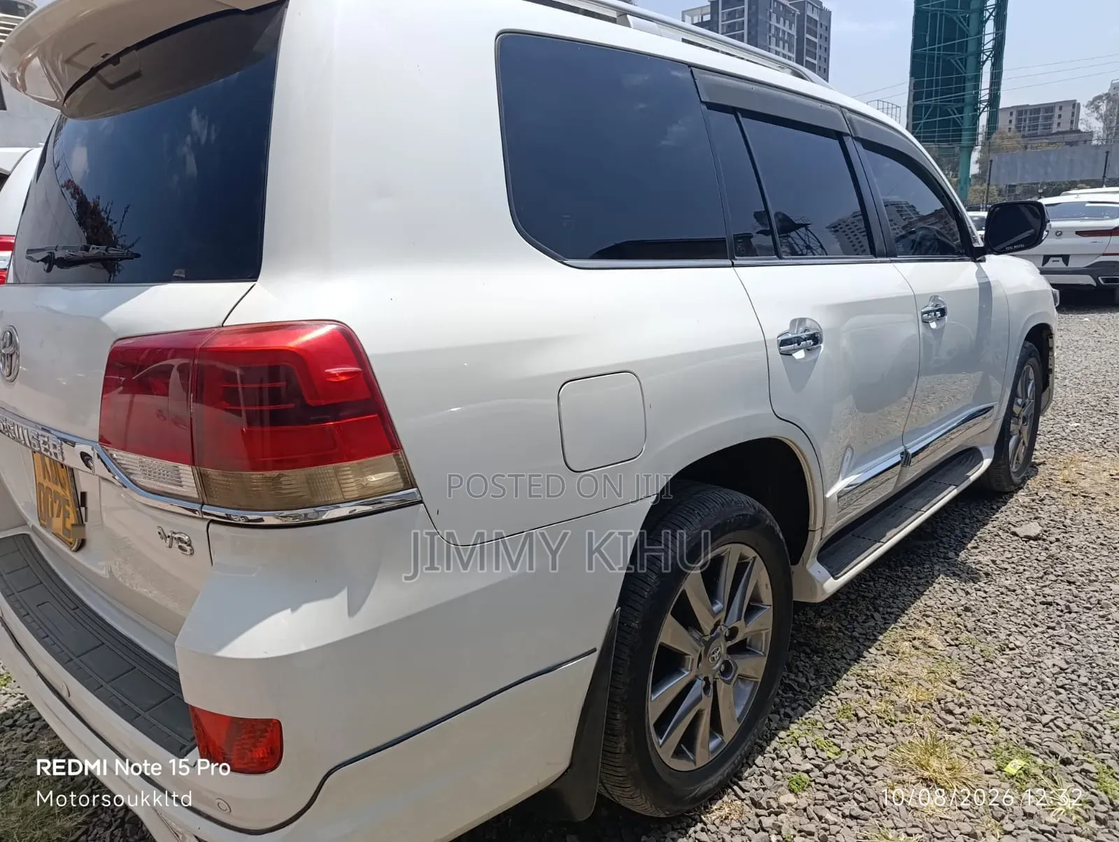 Toyota Land Cruiser 2015 White