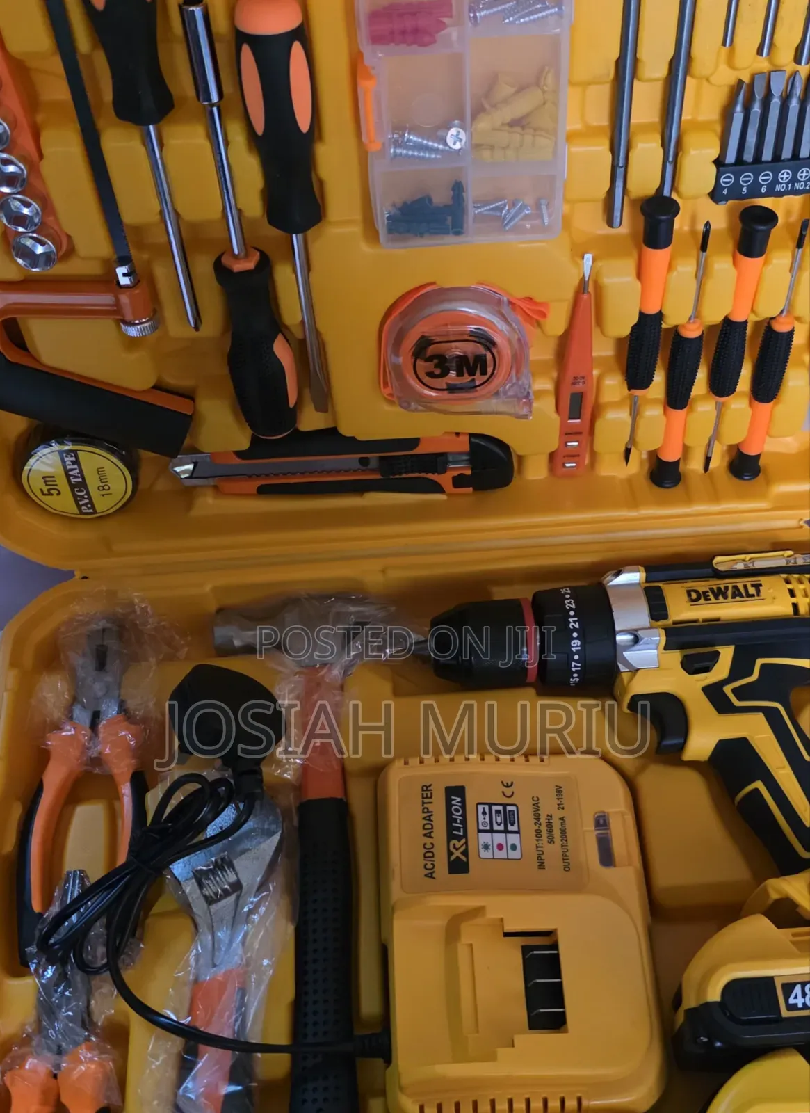 DeWalt 48v Complete Set With Metal Chunk