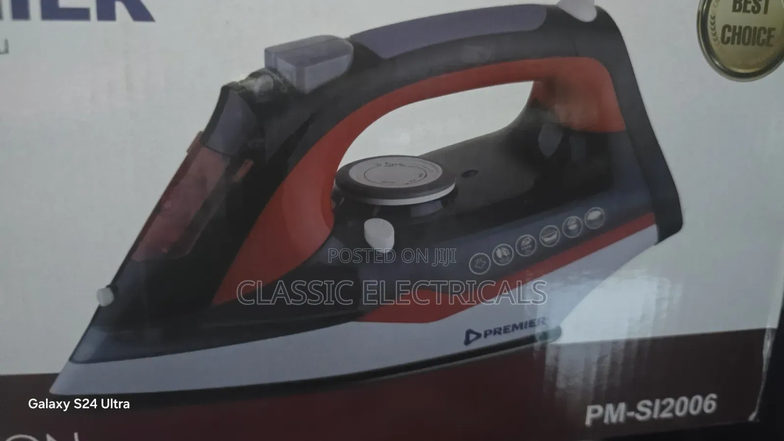 Syinix Steam Iron at Ksh1799