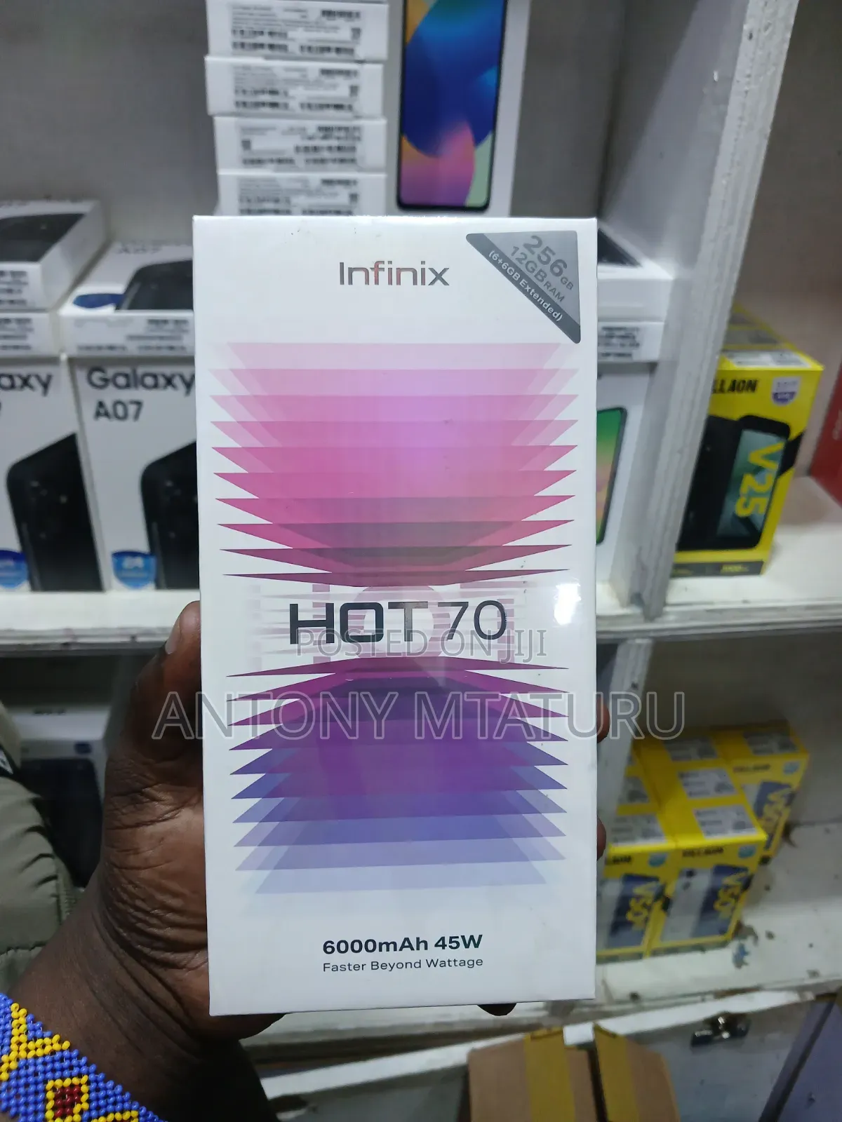 New Infinix Hot 70 256 GB