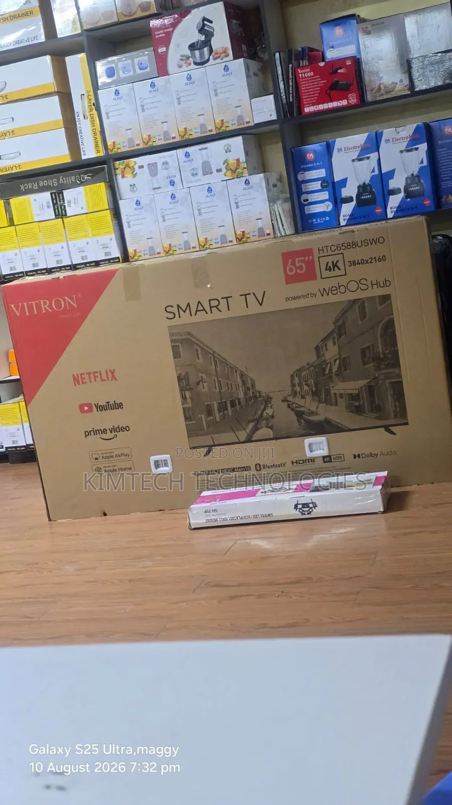 65 Inches Vitron Weboshub Smart TV 