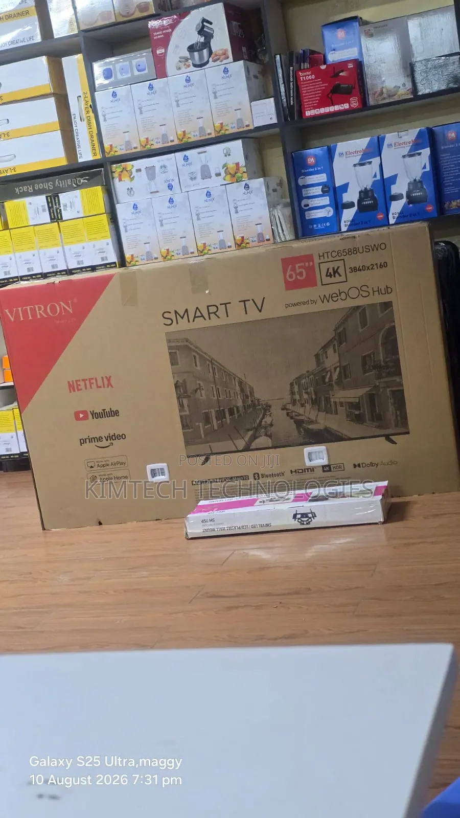 65 Inches Vitron Weboshub Smart TV 