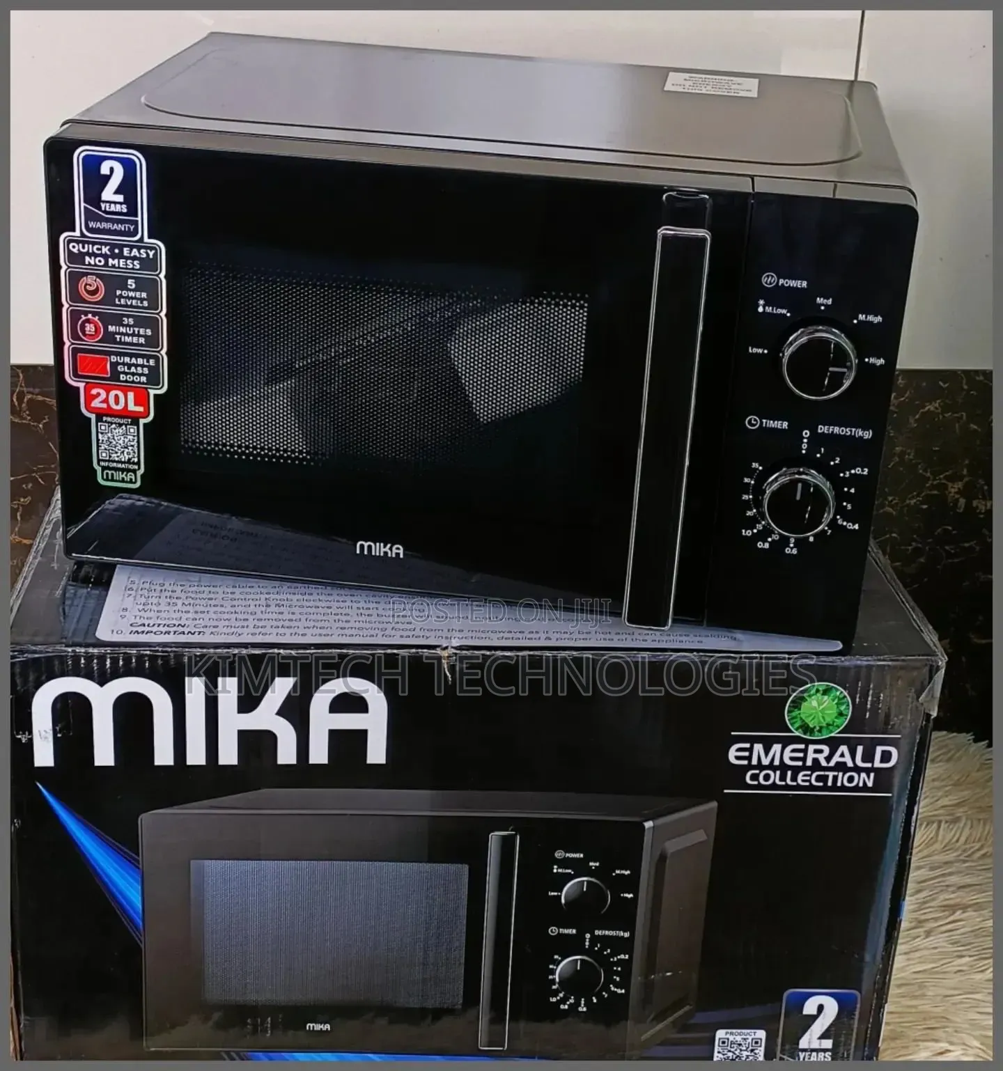 Mika 20litres Manual Microwave
