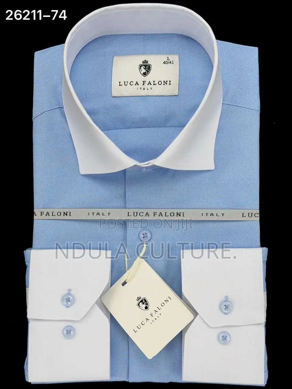 Luca Faloni Cotton Official Shirts