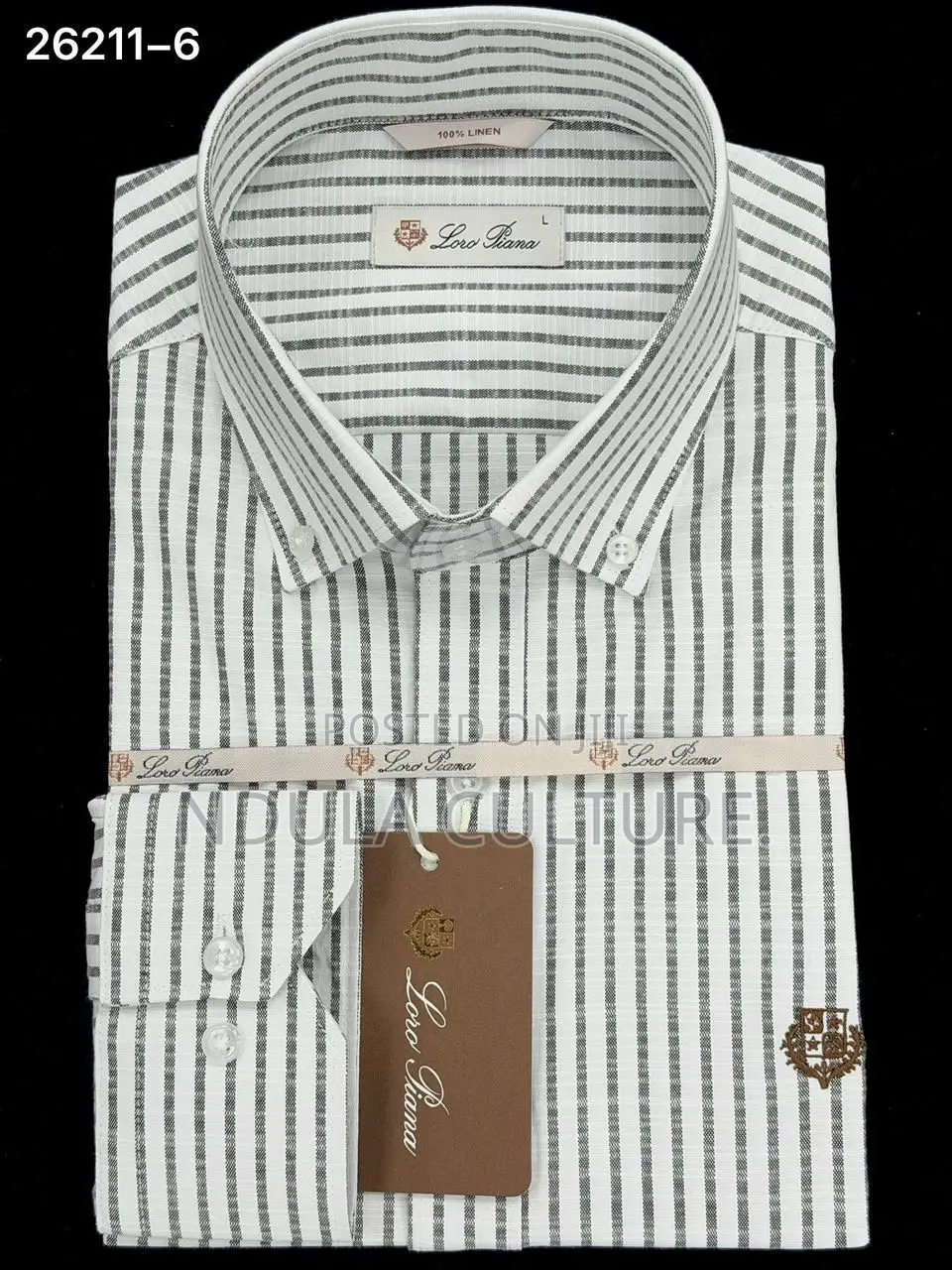 Loro Piana Linen Official Shirts