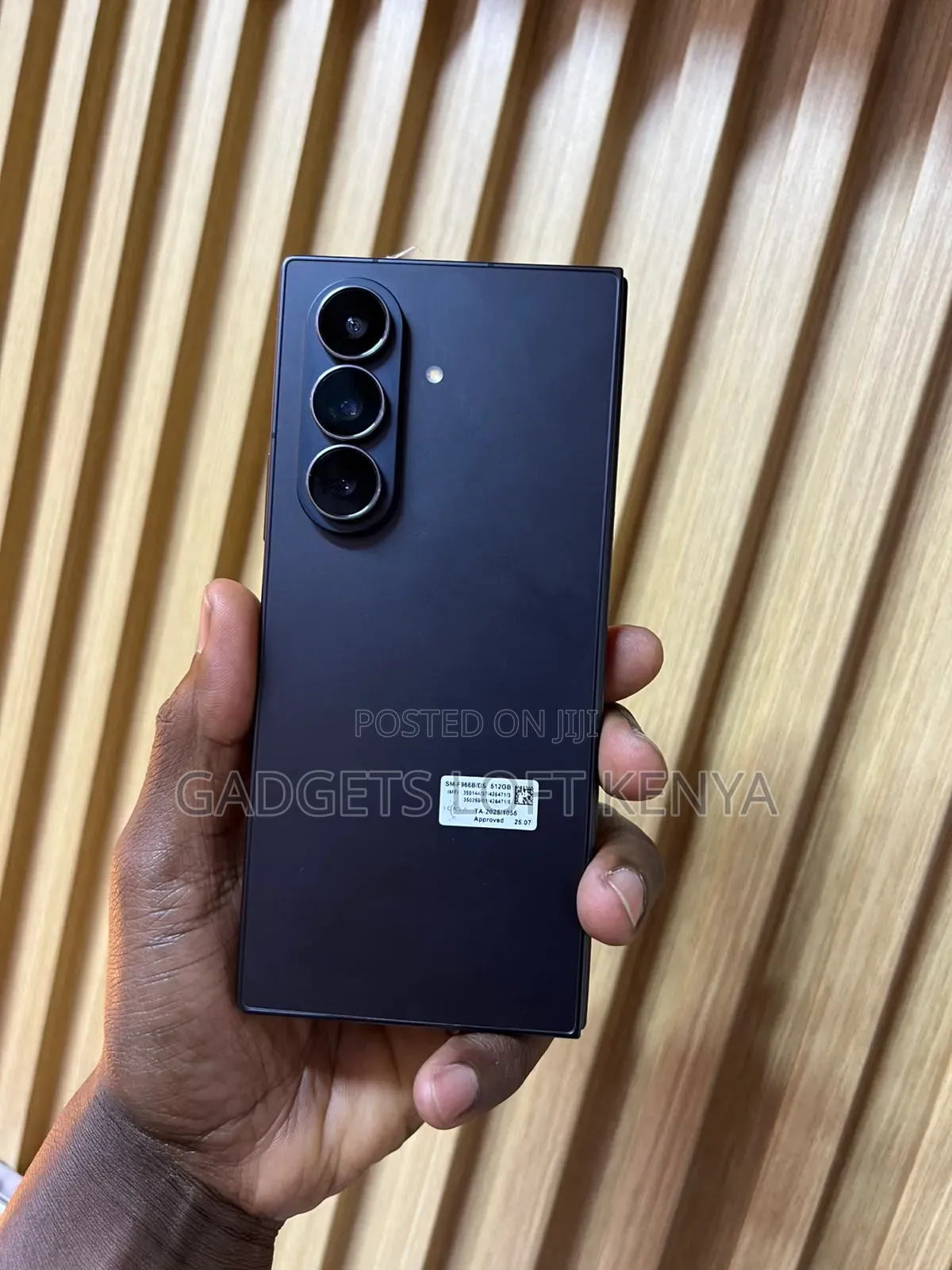 New Samsung Galaxy Z Fold7 256 GB Black