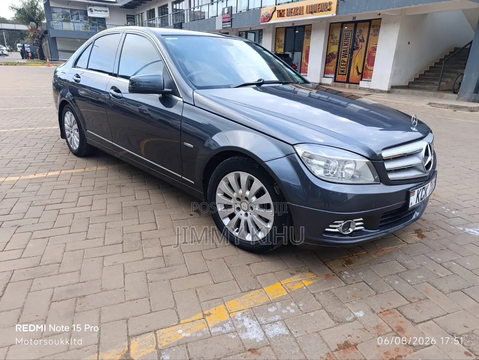 Mercedes-Benz C180 2010 Gray