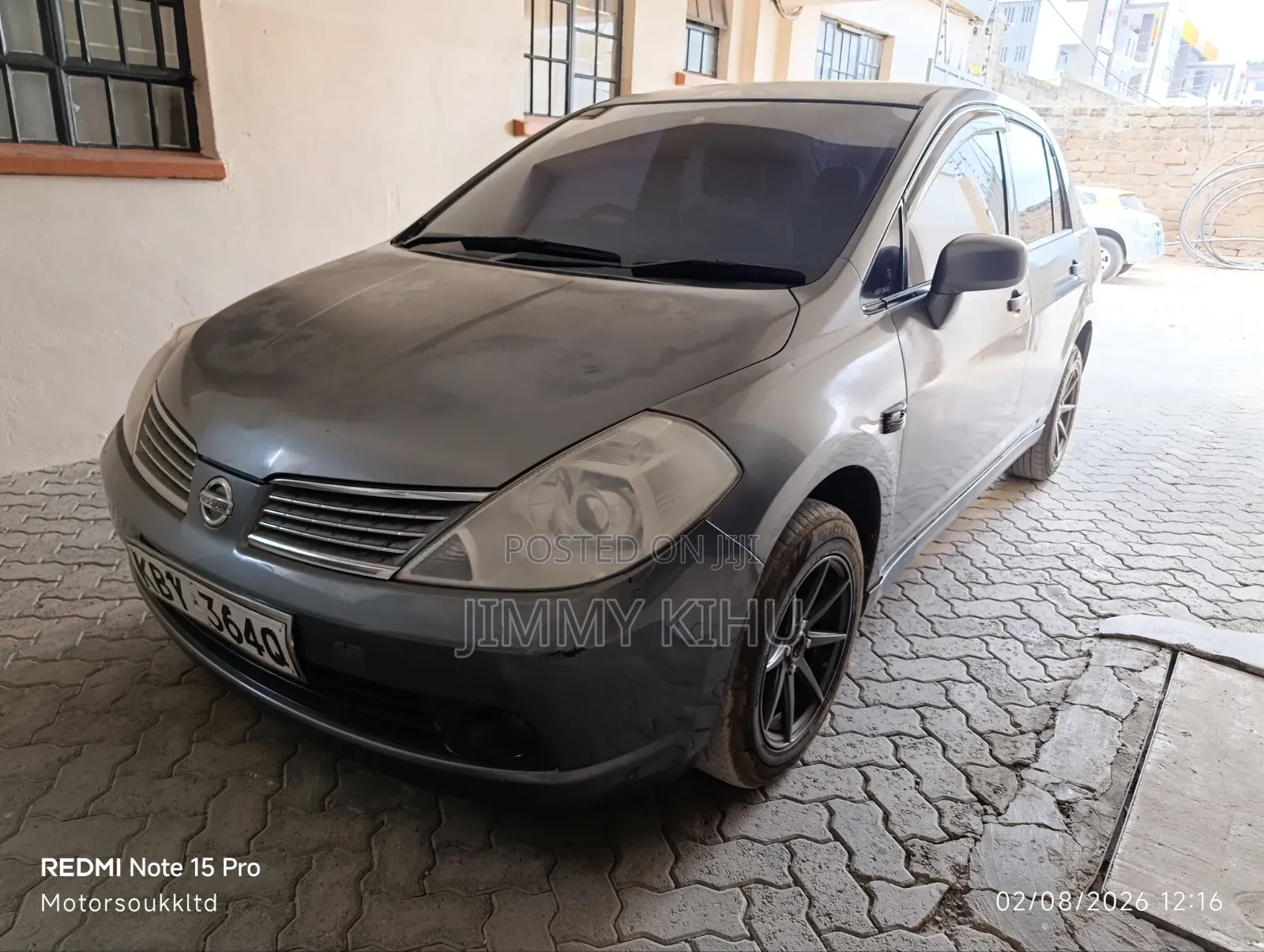Nissan Tiida 2008 Gray
