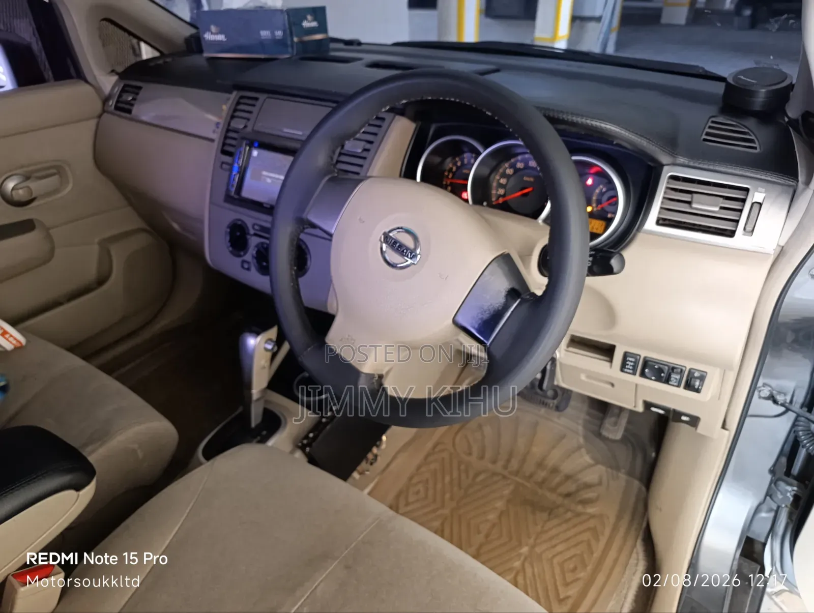 Nissan Tiida 2008 Gray