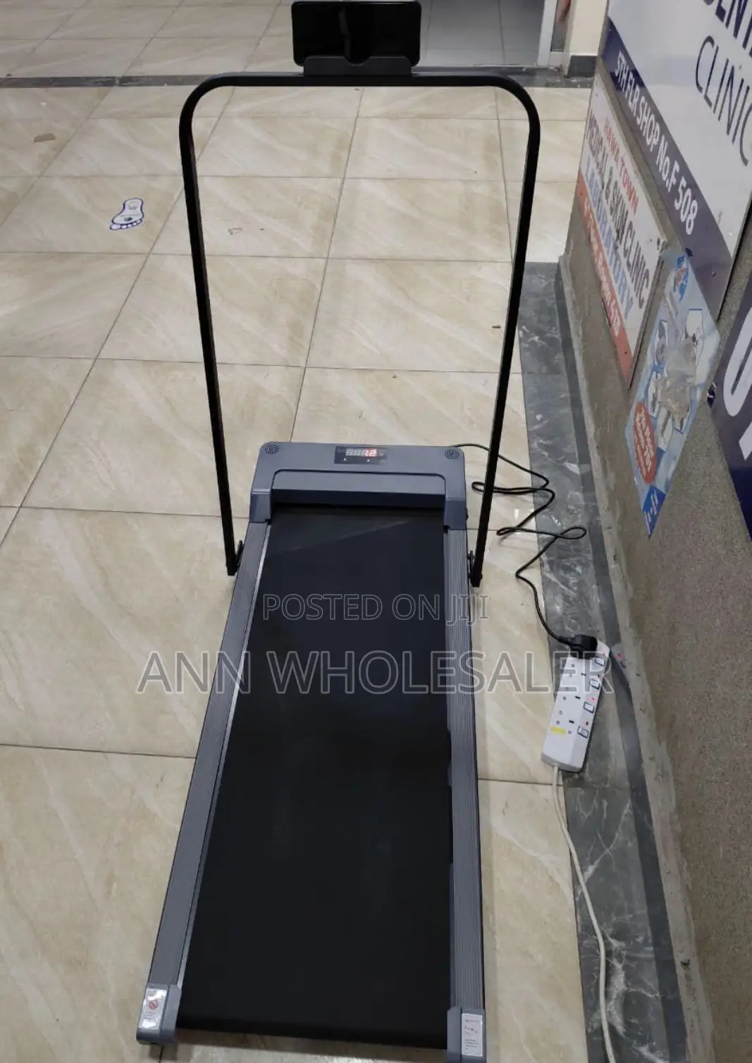 Euromax Foldable Remote Controlled Slim Pad Treadmill