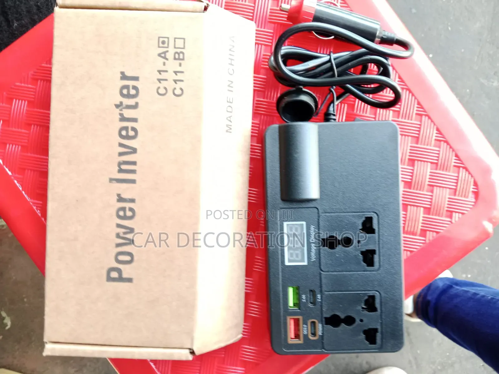 Car Power Inverter With Multi Port USB Charging Port
