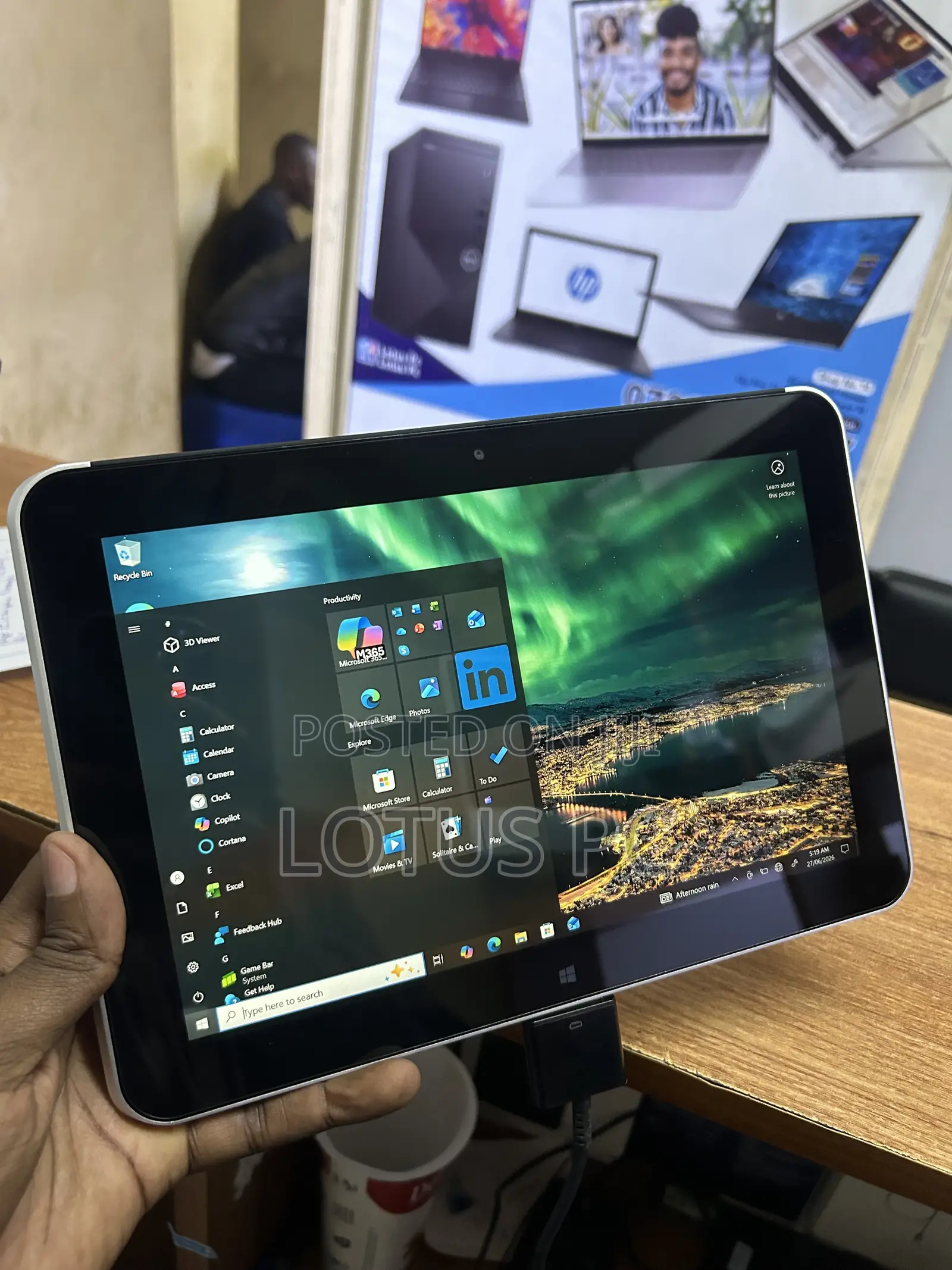 HP ElitePad 1000 G2 64 GB Silver