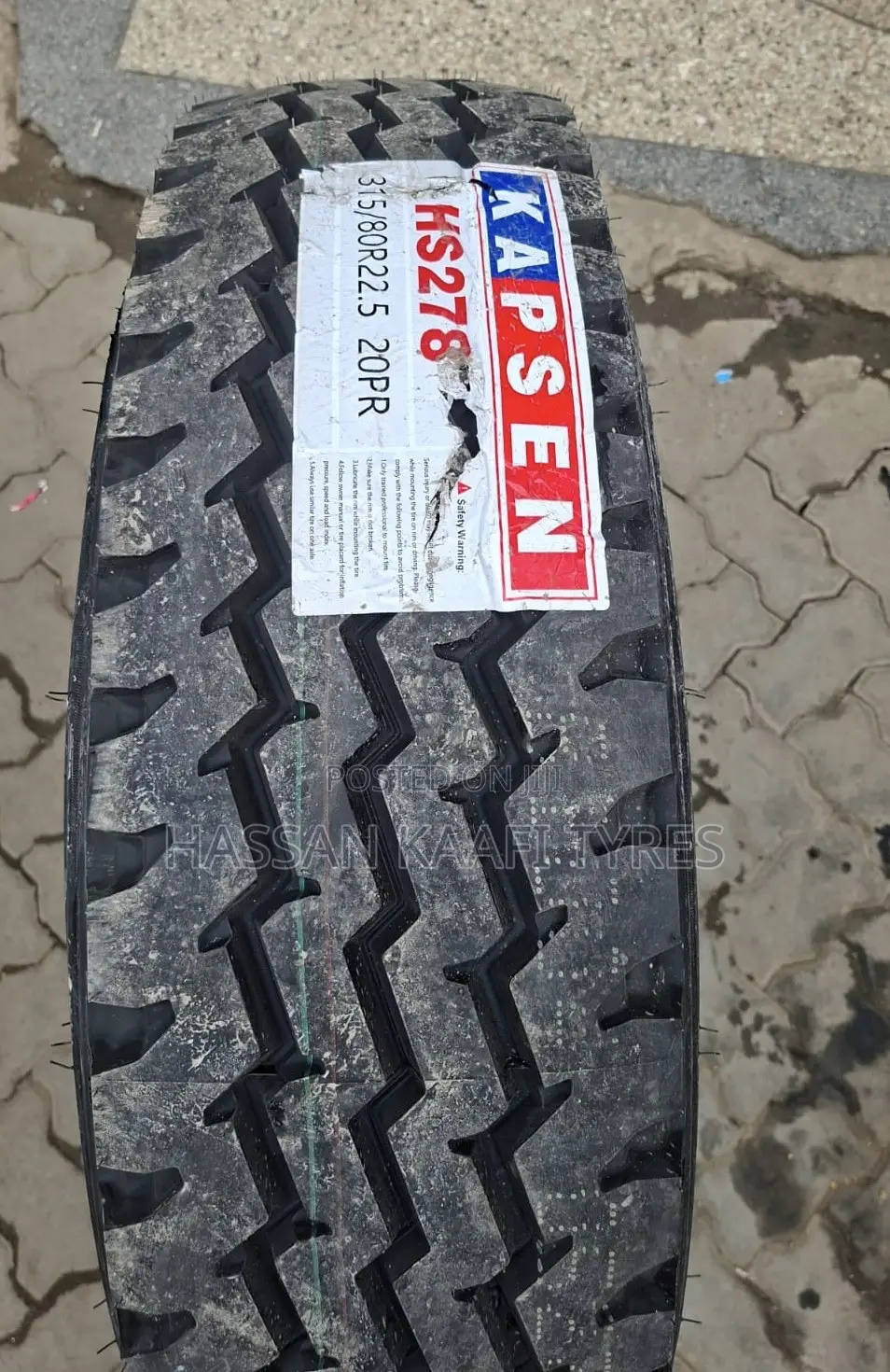 315/80r22.5 Kapsen Tyre All Position HS278