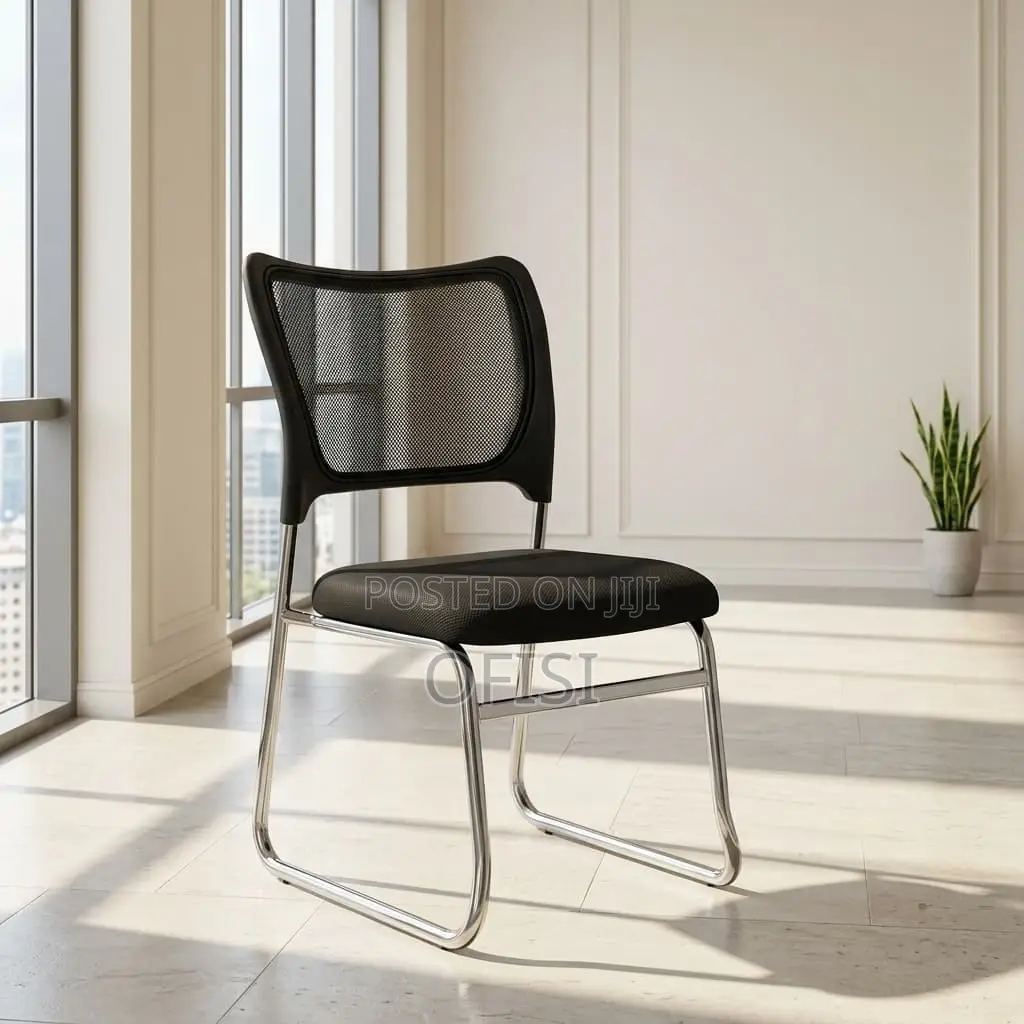Office Chair; Armless Office Guest Chair