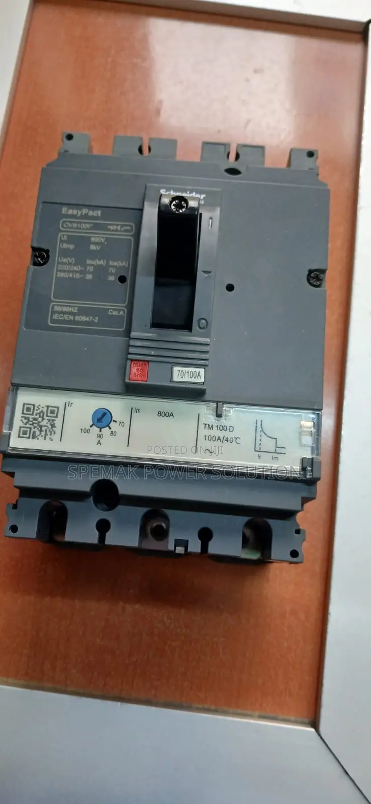 100Amps McCb Schneider