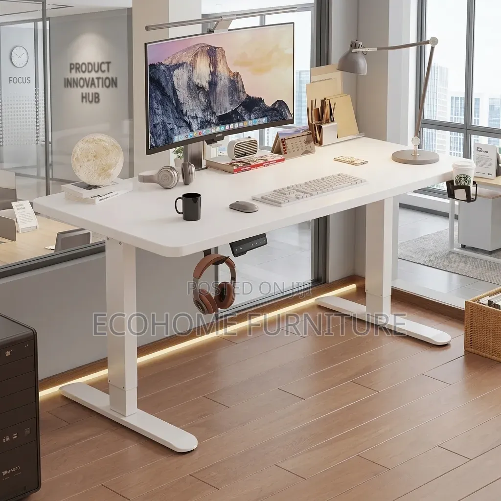 Electric Desk: Adjustable Home Study Desk 1.4m