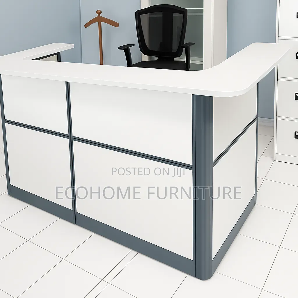 Reception Desk; 1.6m Modern Reception Desk With Mobile Drawer