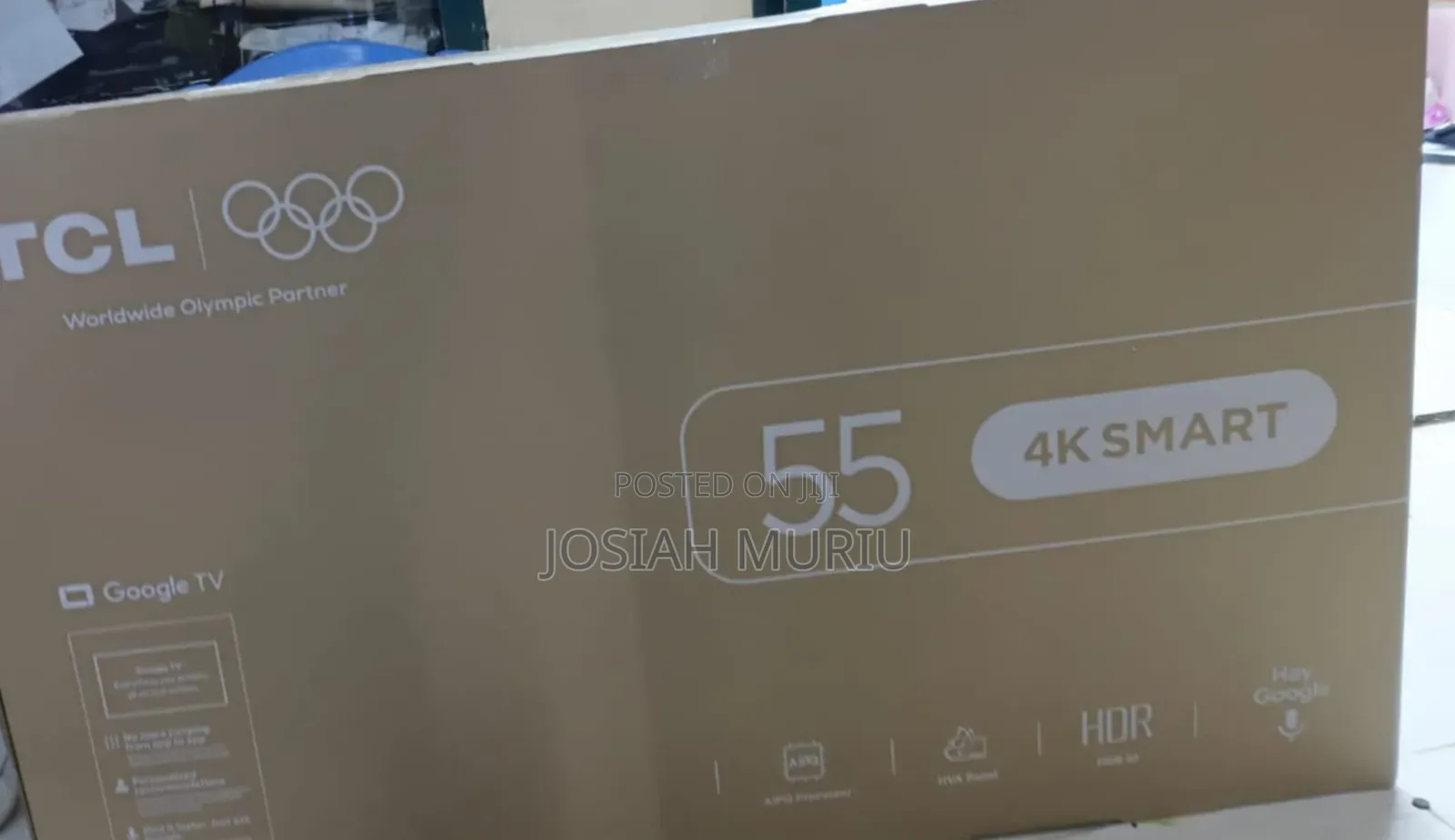 TCL 55 Inch Google TV With HDR