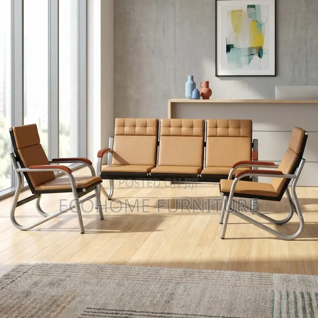 Office Chair; 5 Seater Office Visitor Chair