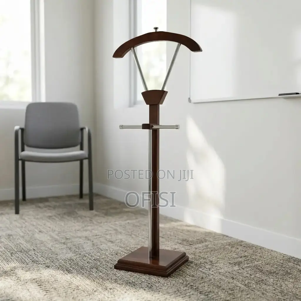 Coat Hanger; Office Mahogany Coat Hanger
