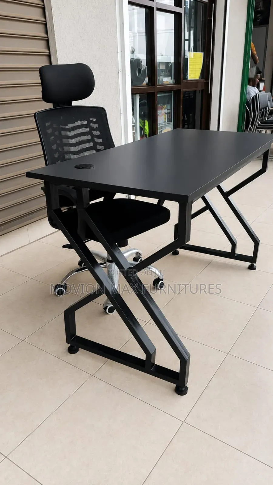 Unity Metallic Office Set