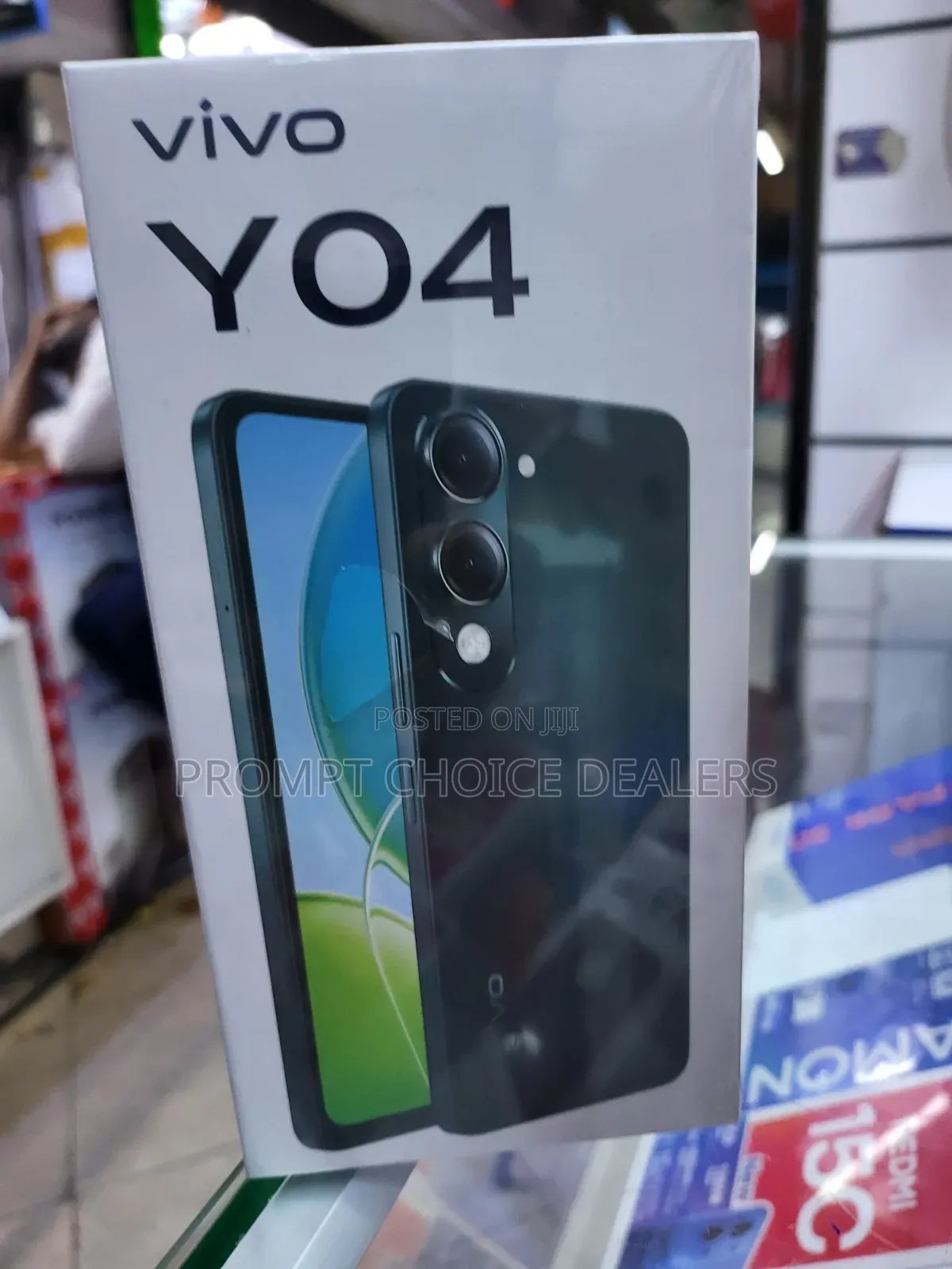 New Vivo Y04 128 GB Black