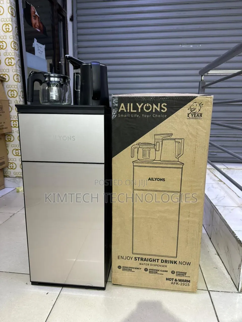 Ailyons Hot and Cold Bottom Load Dispenser