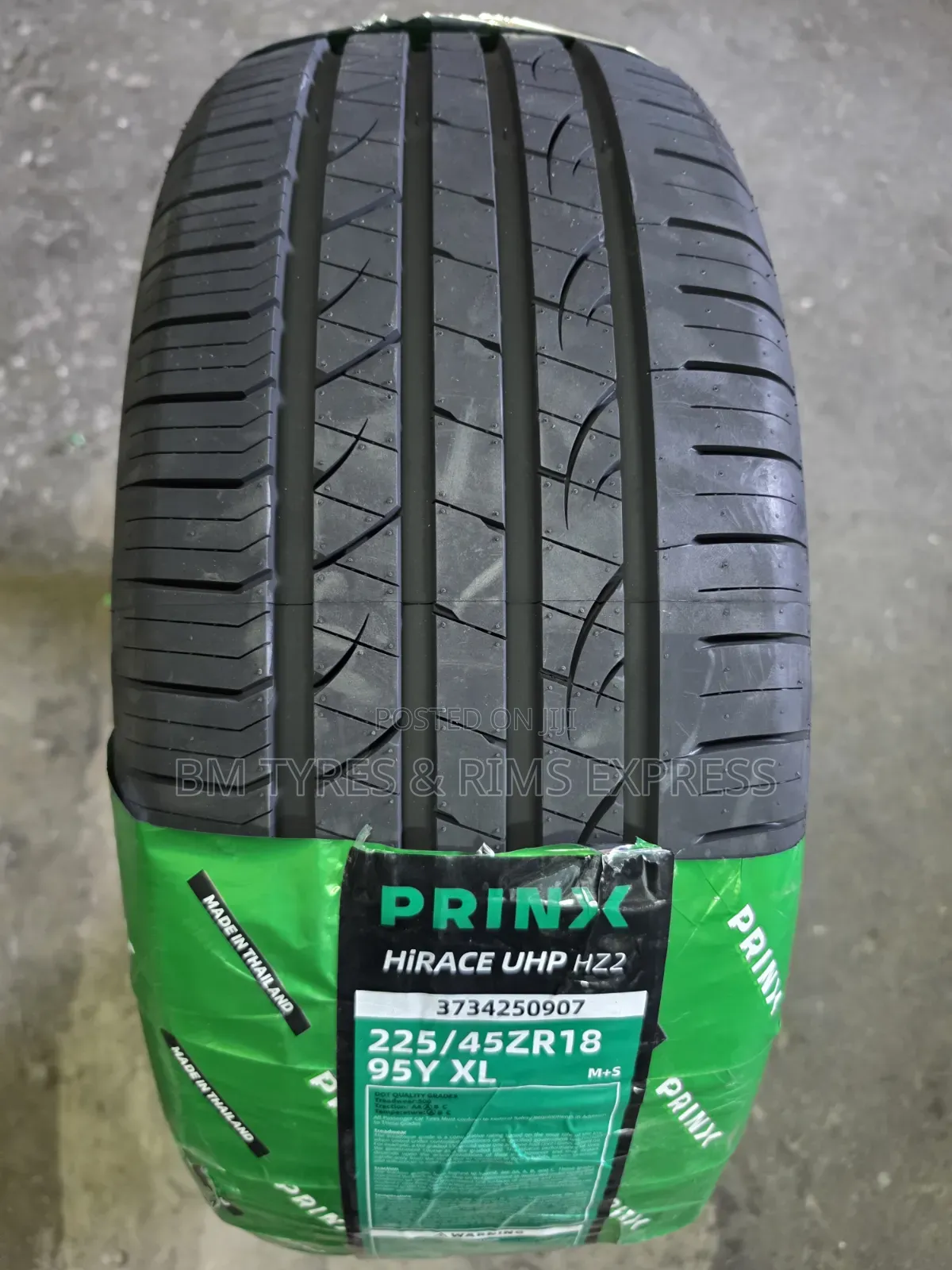 225 /45 R18 Prinx.