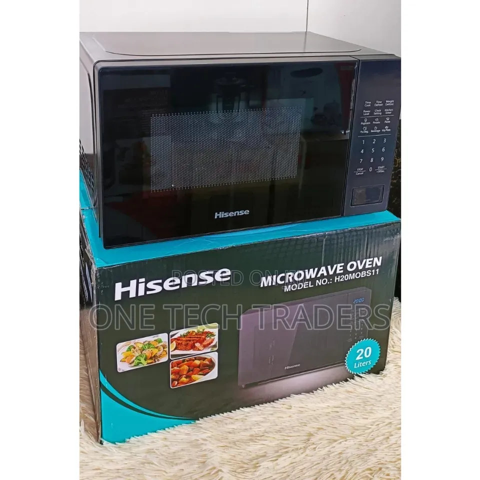 Microwave 20 Litres - Hisense Colour Black