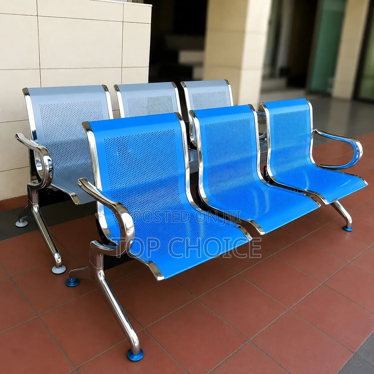 Airport Chairs ; 3- Link Waiting Bench