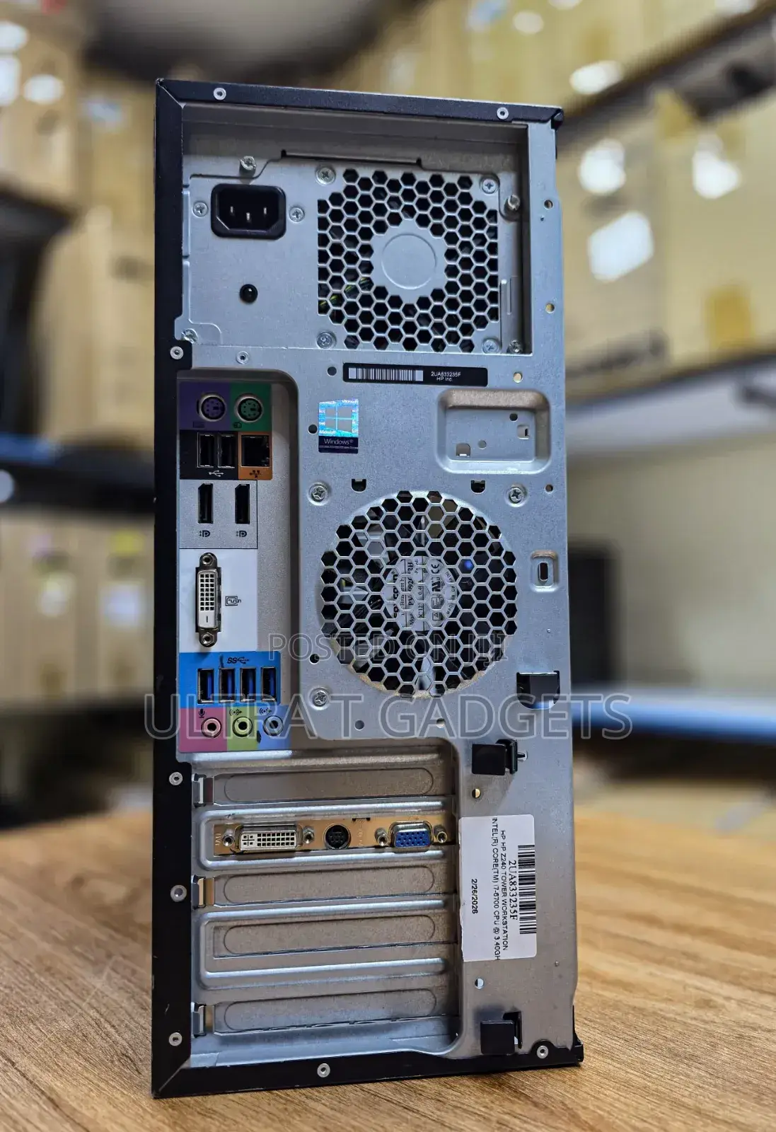 Desktop Computer HP Z240 8GB Intel Core i7 HDD+SSD 256GB