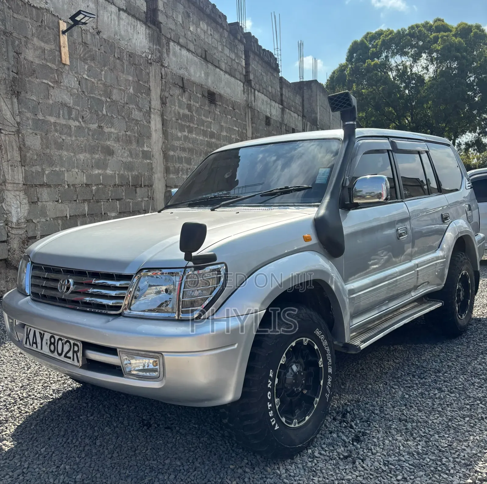 Toyota Land Cruiser Prado 2002 Silver