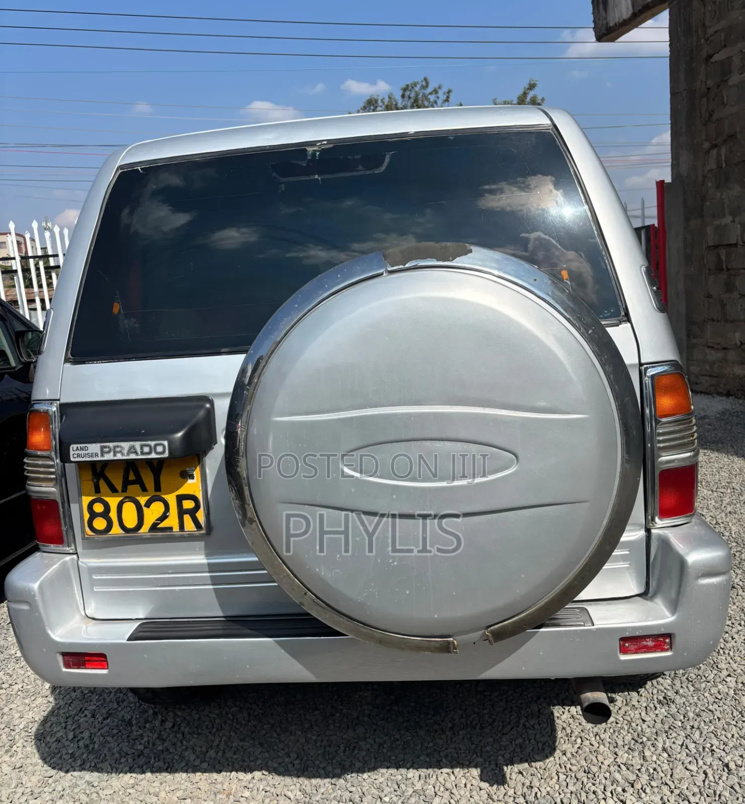 Toyota Land Cruiser Prado 2002 Silver