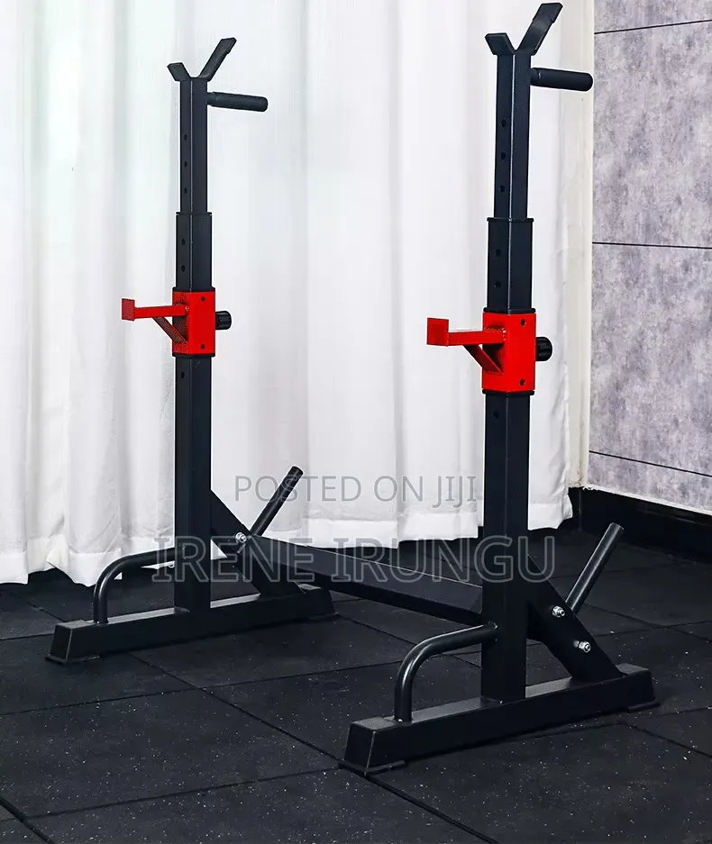 Firm Adjustable Squat Rack Available