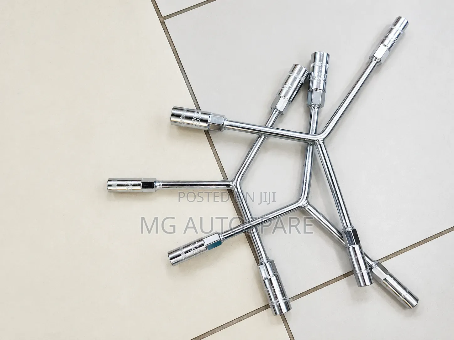 Chrome-Plated Socket Wrench Set