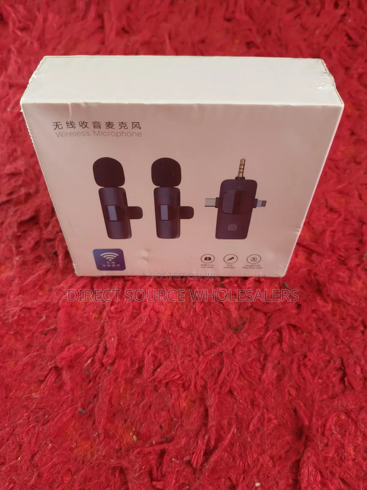  Dual Wireless Mic Plug Play
