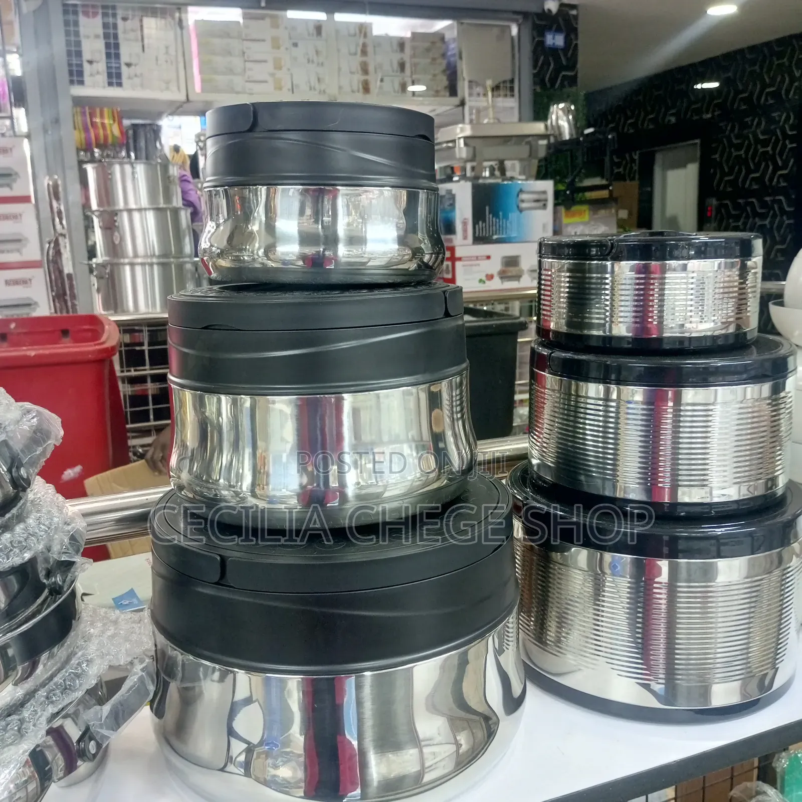 Hot Pots Black