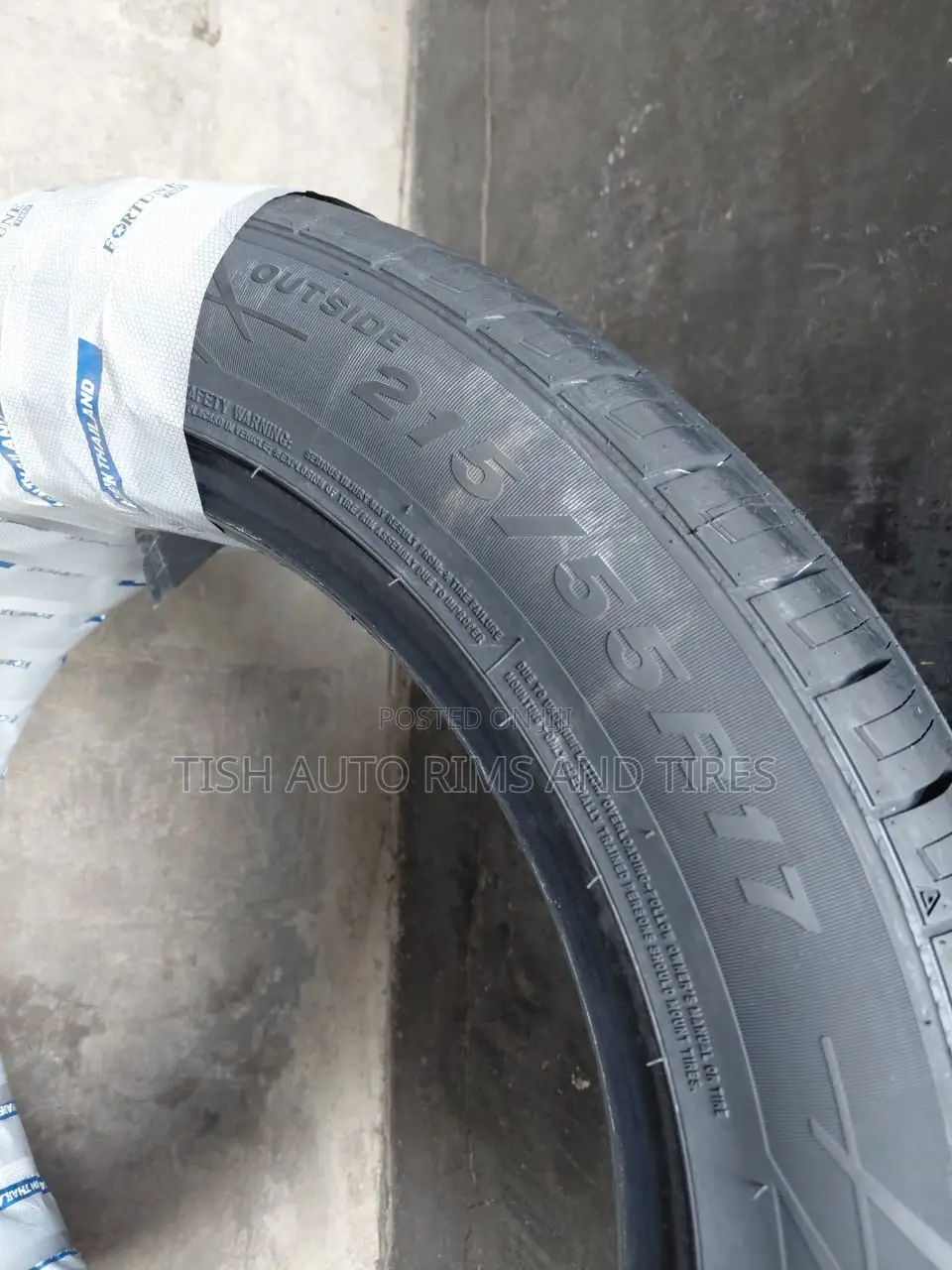 215/55r17 Fortune Made in Thailand