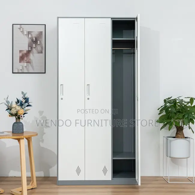 Office Cabinet; Three Doors Large Home Offices Documents Store Cabinet