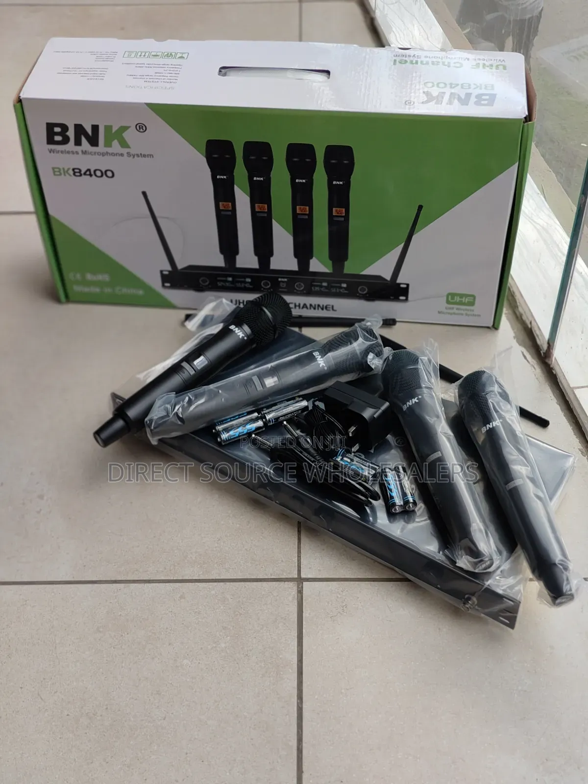 BNK BK8400 Wireless Microphone 4pcs – Sound System Upgrade