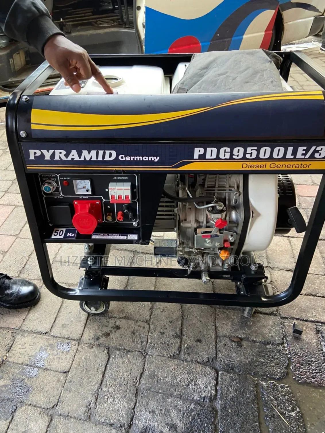 Pyramid 9kva 3 Phase Diesel Generator (Open Type)