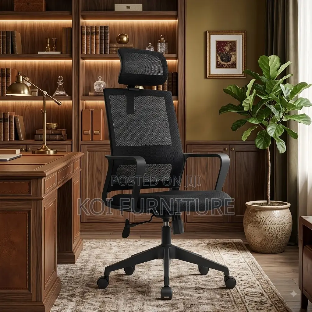 Office Chairs; High Back Ergonomic Fabric High Back Recliner Work Seat